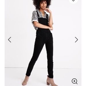 NWT Madewell Skinny Overalls in Lunar Wash